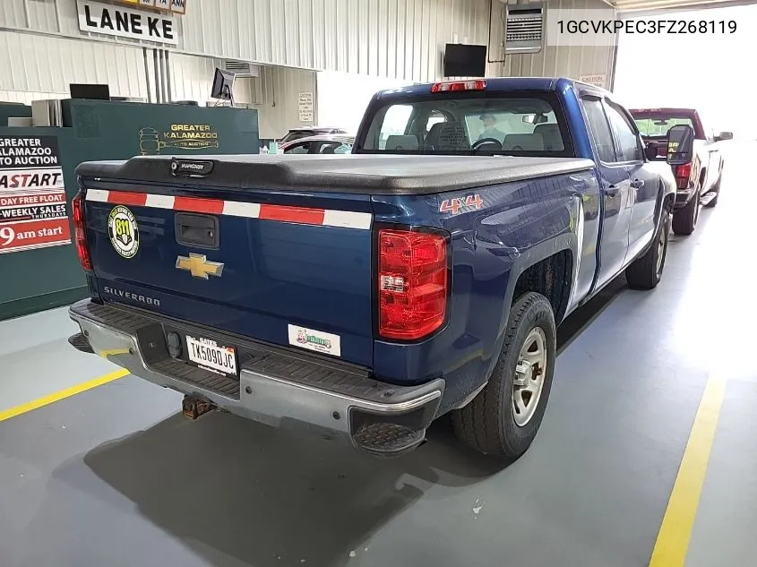 1GCVKPEC3FZ268119 2015 Chevrolet Silverado K1500