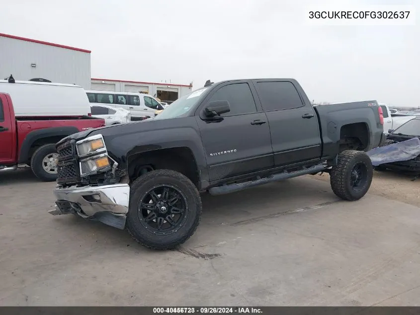 2015 Chevrolet Silverado 1500 2Lt VIN: 3GCUKREC0FG302637 Lot: 40456723