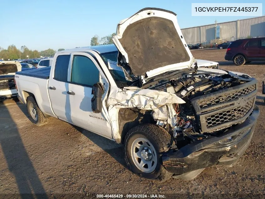 2015 Chevrolet Silverado 1500 K1500 VIN: 1GCVKPEH7FZ445377 Lot: 40465429