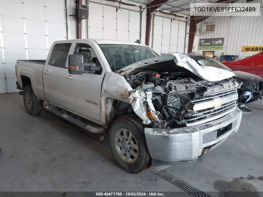 1GC1KVE85FF632489 2015 Chevrolet Silverado 2500Hd Lt