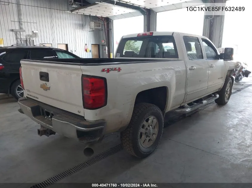 1GC1KVE85FF632489 2015 Chevrolet Silverado 2500Hd Lt