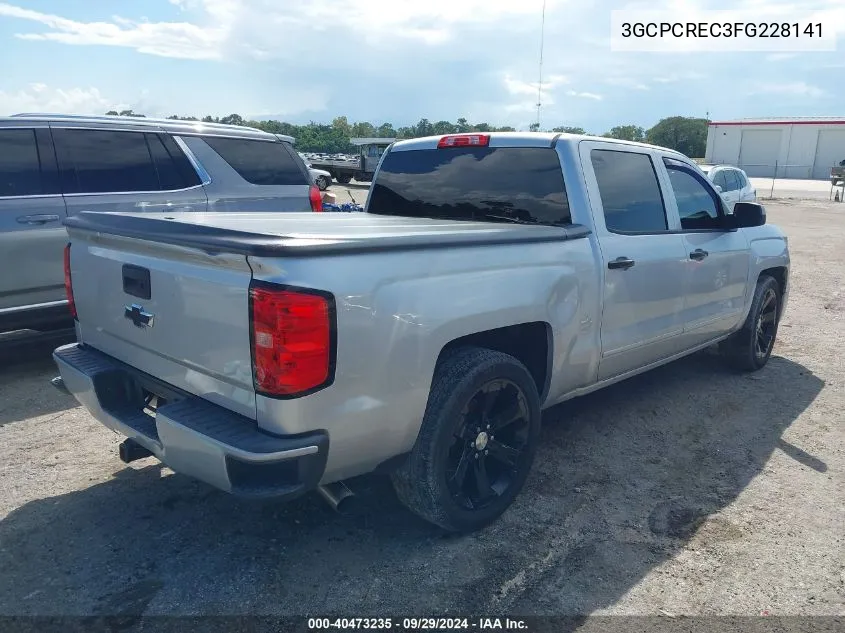 3GCPCREC3FG228141 2015 Chevrolet Silverado 1500 1Lt