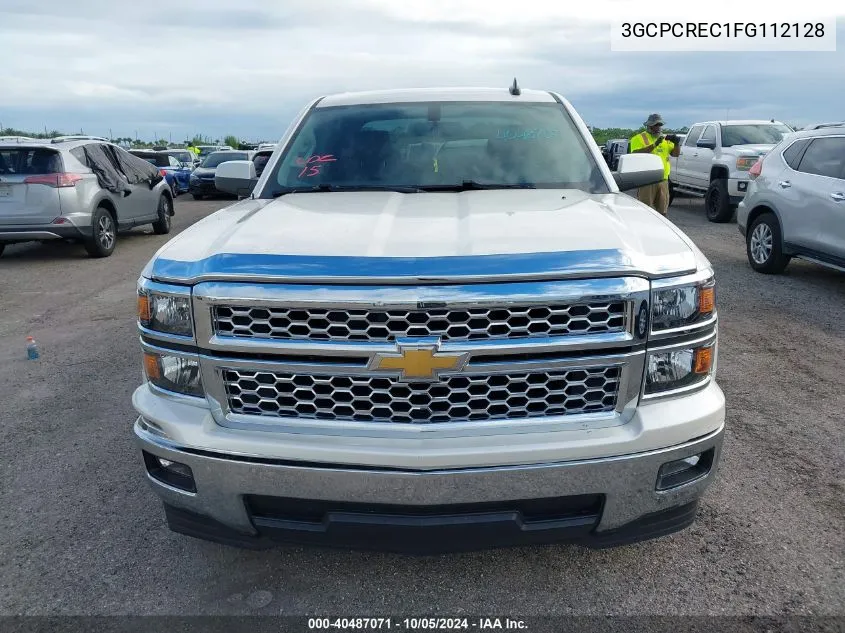 2015 Chevrolet Silverado 1500 C1500 Lt VIN: 3GCPCREC1FG112128 Lot: 40487071