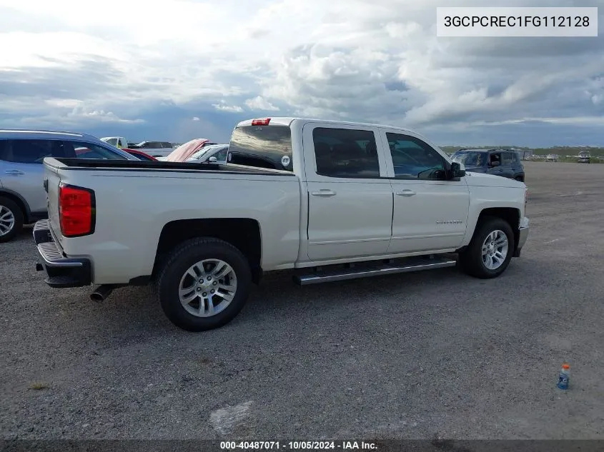 2015 Chevrolet Silverado 1500 C1500 Lt VIN: 3GCPCREC1FG112128 Lot: 40487071