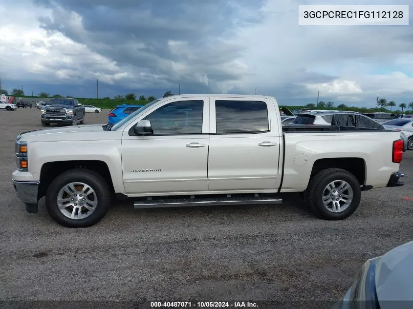 2015 Chevrolet Silverado 1500 C1500 Lt VIN: 3GCPCREC1FG112128 Lot: 40487071