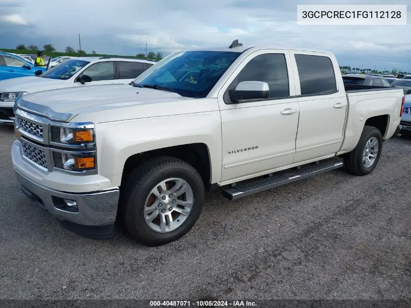 2015 Chevrolet Silverado 1500 C1500 Lt VIN: 3GCPCREC1FG112128 Lot: 40487071