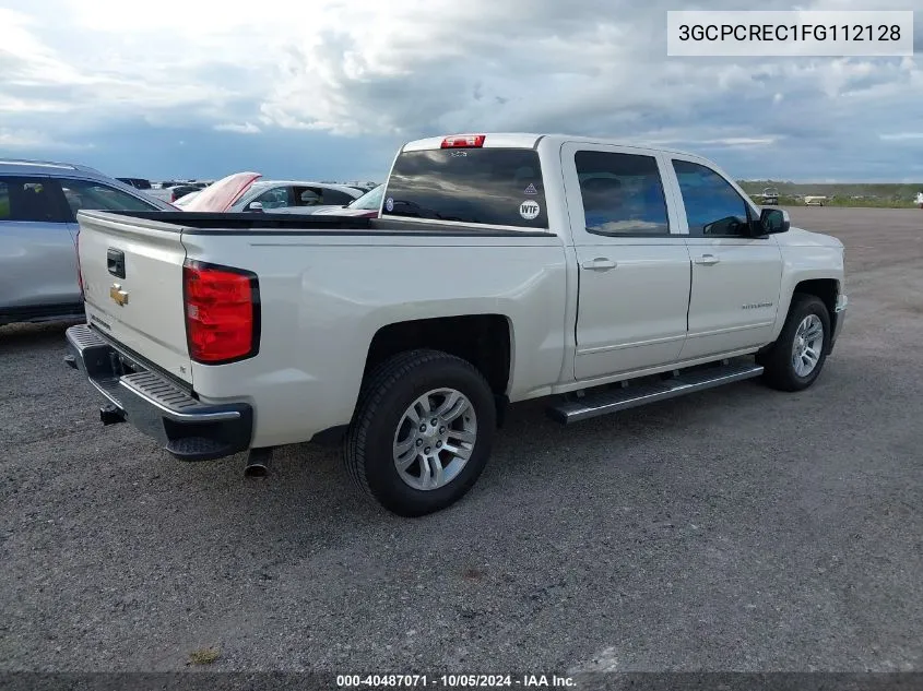 2015 Chevrolet Silverado 1500 C1500 Lt VIN: 3GCPCREC1FG112128 Lot: 40487071