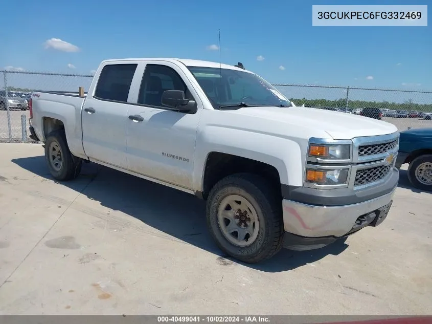 2015 Chevrolet Silverado 1500 Ls VIN: 3GCUKPEC6FG332469 Lot: 40499041