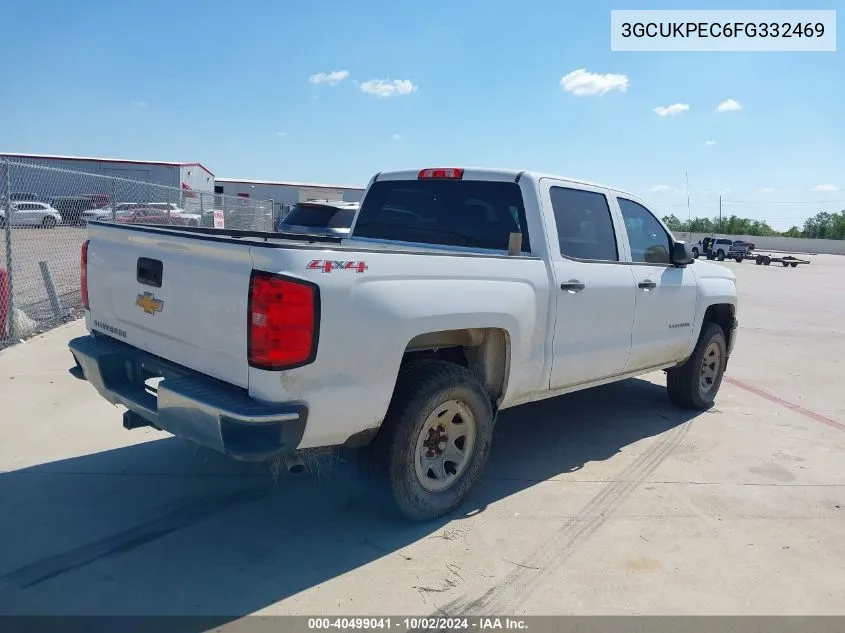 2015 Chevrolet Silverado 1500 Ls VIN: 3GCUKPEC6FG332469 Lot: 40499041