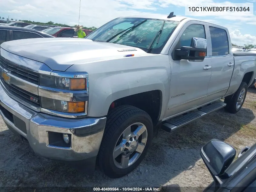 2015 Chevrolet Silverado 2500Hd Ltz VIN: 1GC1KWE80FF516364 Lot: 40499564