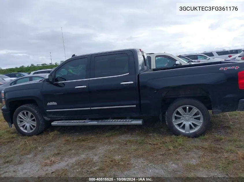 3GCUKTEC3FG361176 2015 Chevrolet Silverado K1500 High Country