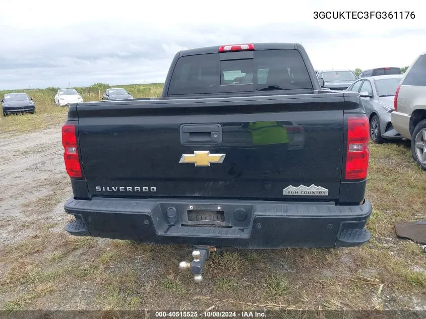 3GCUKTEC3FG361176 2015 Chevrolet Silverado K1500 High Country