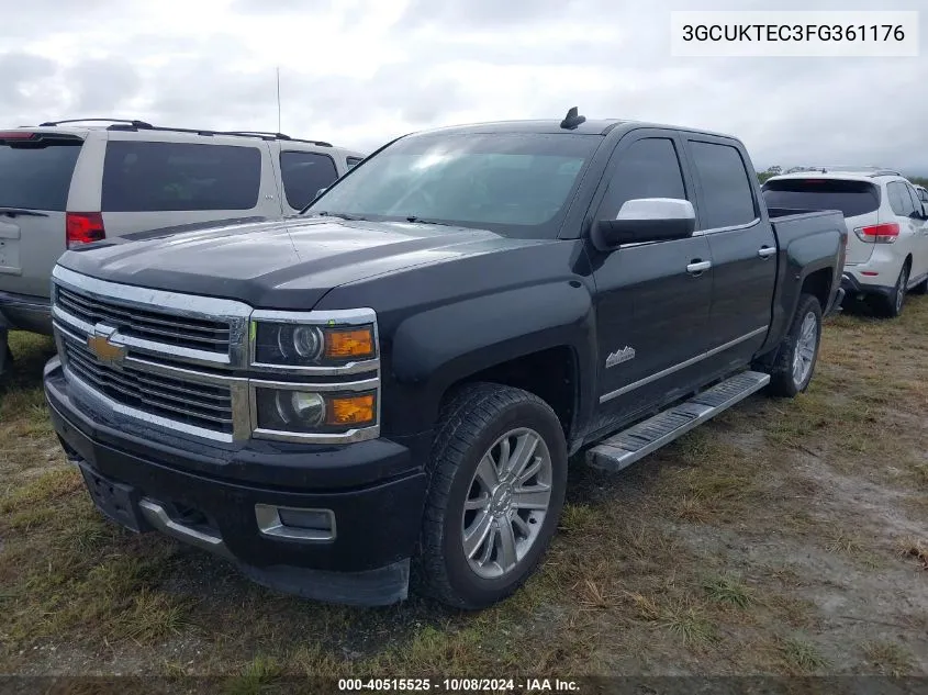 3GCUKTEC3FG361176 2015 Chevrolet Silverado K1500 High Country