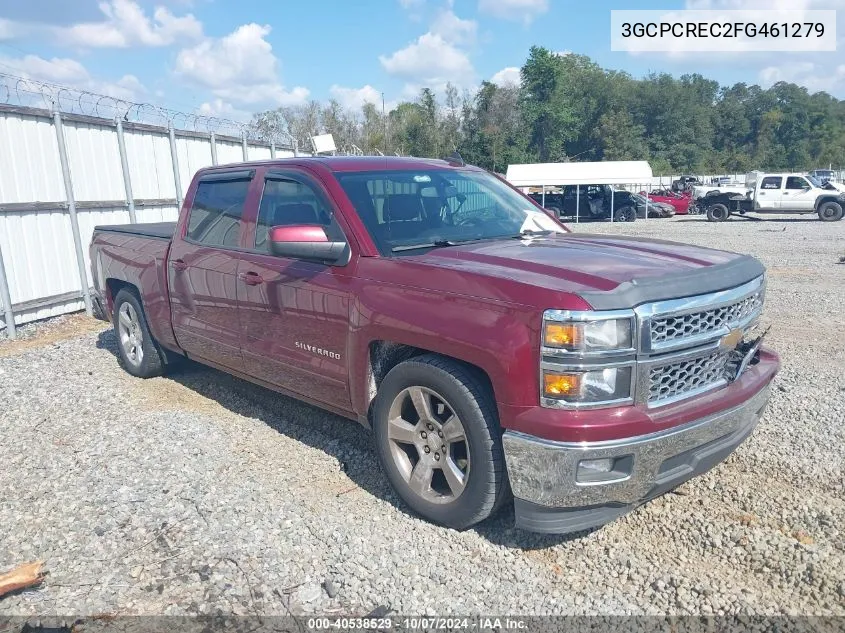 2015 Chevrolet Silverado 1500 1Lt VIN: 3GCPCREC2FG461279 Lot: 40538529