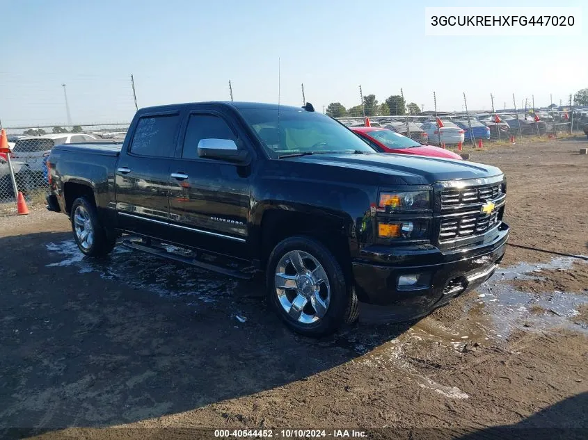 3GCUKREHXFG447020 2015 Chevrolet Silverado 1500 1Lt