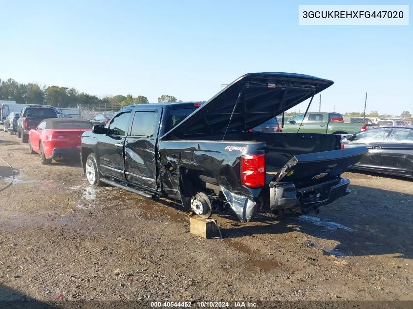 2015 Chevrolet Silverado 1500 1Lt VIN: 3GCUKREHXFG447020 Lot: 40544452