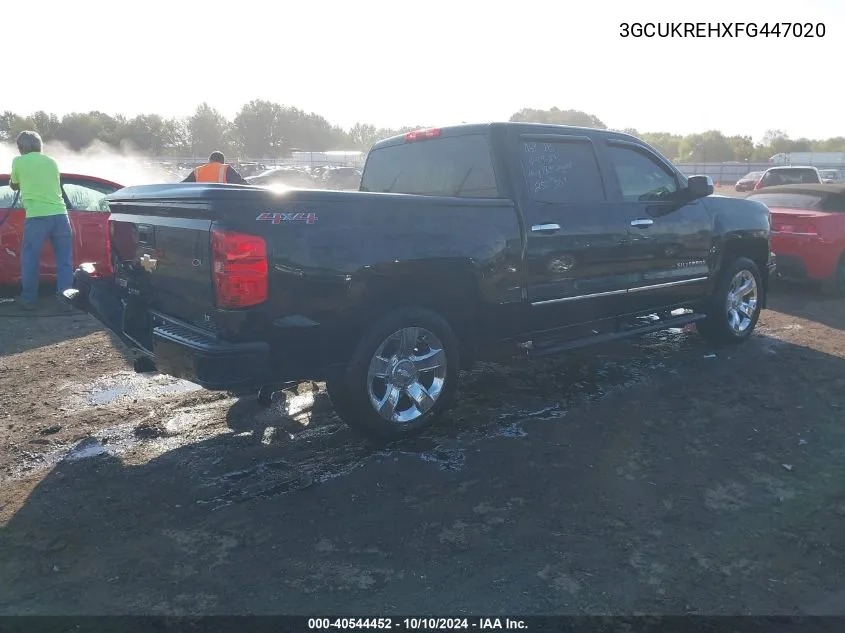 2015 Chevrolet Silverado 1500 1Lt VIN: 3GCUKREHXFG447020 Lot: 40544452