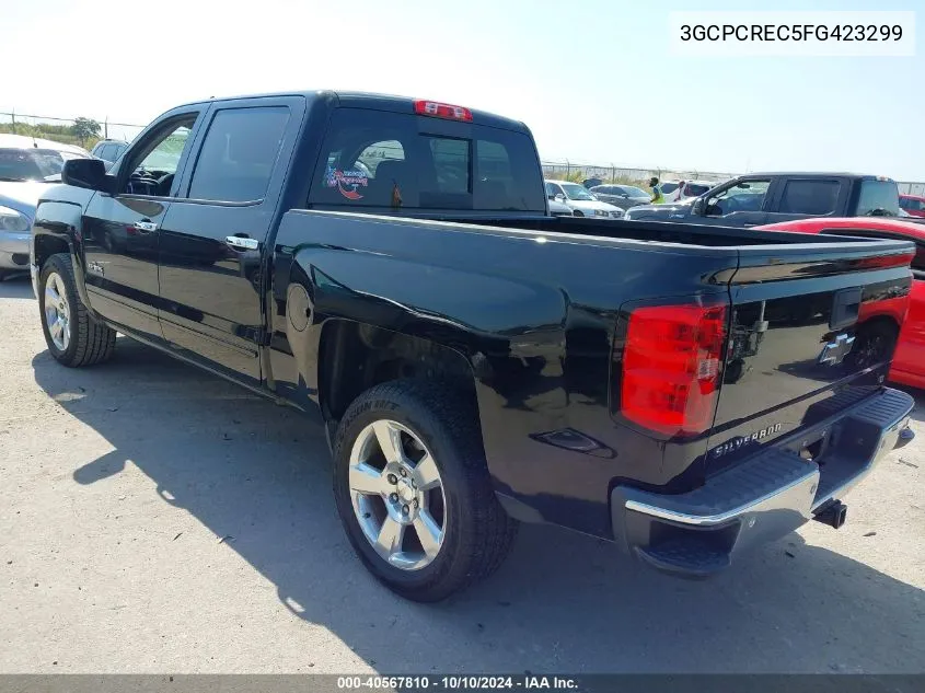 3GCPCREC5FG423299 2015 Chevrolet Silverado 1500 1Lt