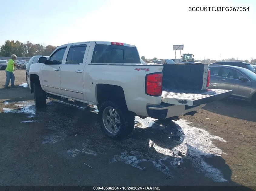 2015 Chevrolet Silverado 1500 High Country VIN: 3GCUKTEJ3FG267054 Lot: 40586264