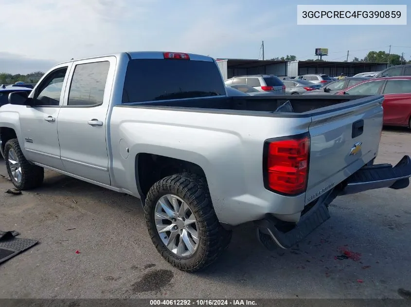 2015 Chevrolet Silverado 1500 1Lt VIN: 3GCPCREC4FG390859 Lot: 40612292