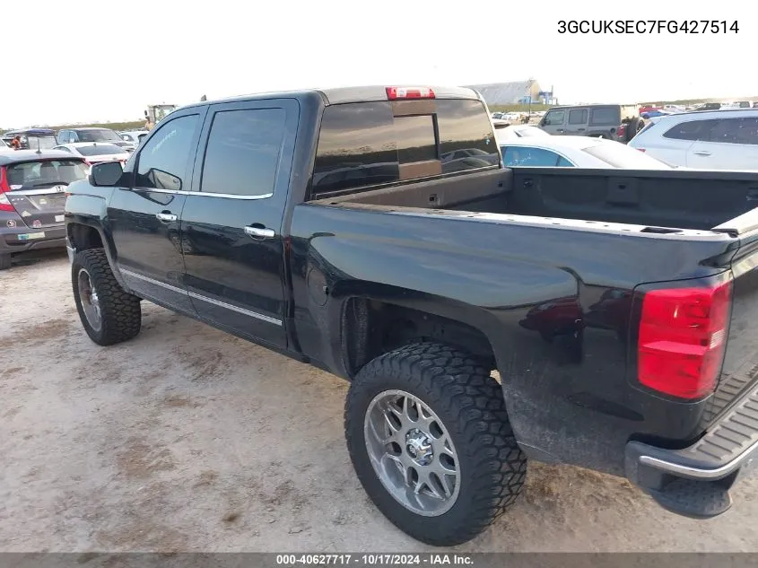 3GCUKSEC7FG427514 2015 Chevrolet Silverado 1500 1Lz