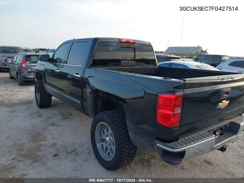 3GCUKSEC7FG427514 2015 Chevrolet Silverado 1500 1Lz