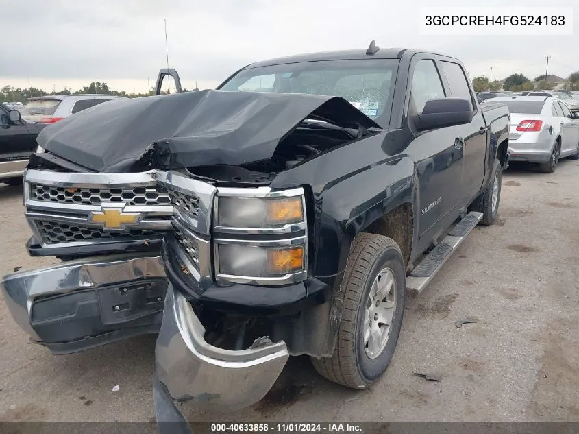 2015 Chevrolet Silverado 1500 1Lt VIN: 3GCPCREH4FG524183 Lot: 40633858