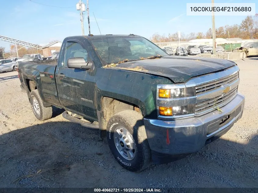 2015 Chevrolet Silverado 2500Hd Wt VIN: 1GC0KUEG4F2106880 Lot: 40662721