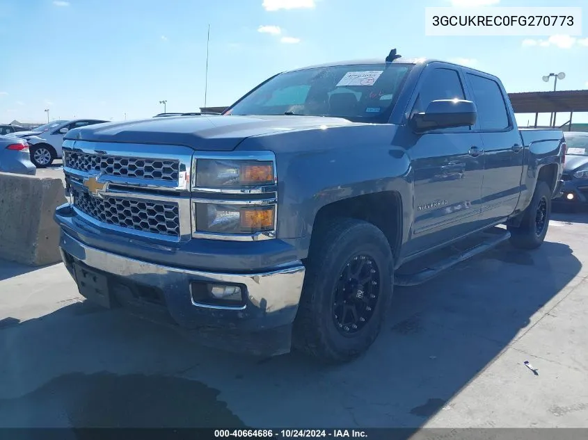 3GCUKREC0FG270773 2015 Chevrolet Silverado 1500 1Lt