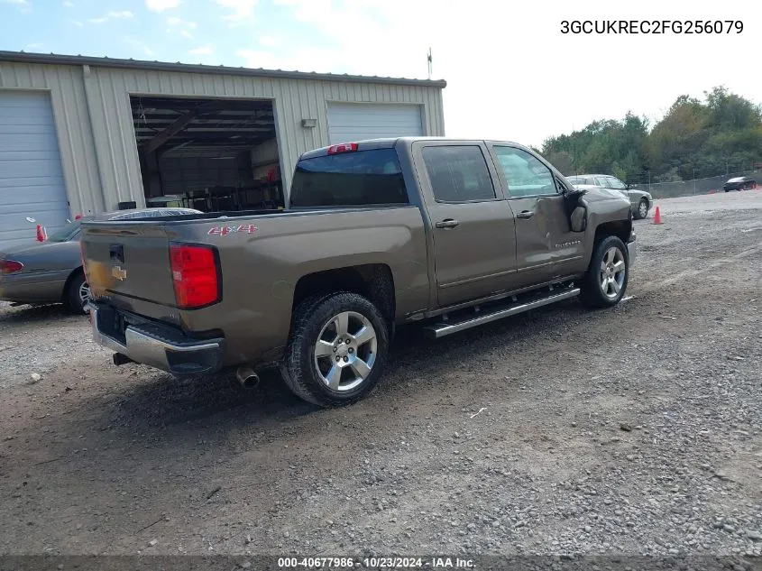 2015 Chevrolet Silverado 1500 1Lt VIN: 3GCUKREC2FG256079 Lot: 40677986