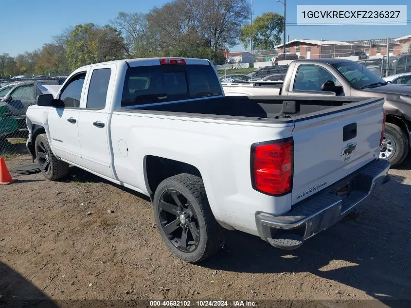 1GCVKRECXFZ236327 2015 Chevrolet Silverado K1500 Lt