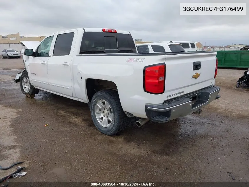 2015 Chevrolet Silverado 1500 1Lt VIN: 3GCUKREC7FG176499 Lot: 40683584