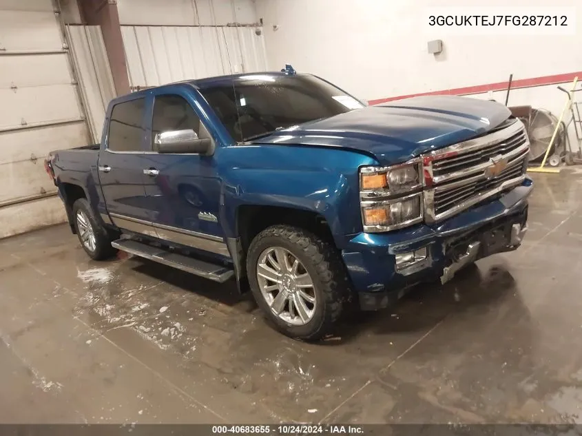 3GCUKTEJ7FG287212 2015 Chevrolet Silverado 1500 High Country