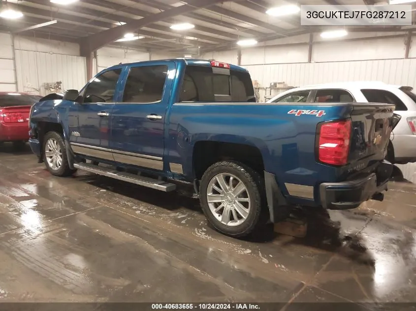 3GCUKTEJ7FG287212 2015 Chevrolet Silverado 1500 High Country