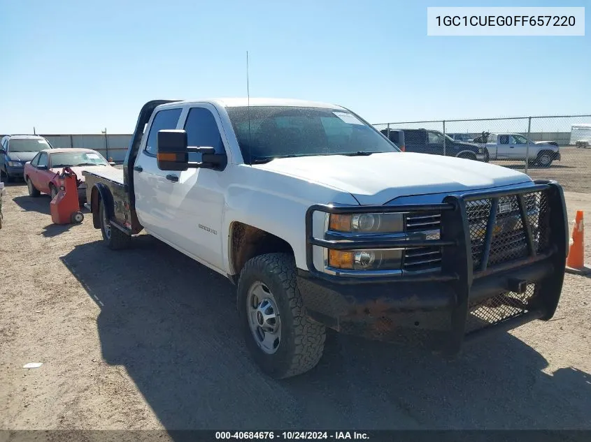 2015 Chevrolet Silverado 2500Hd Wt VIN: 1GC1CUEG0FF657220 Lot: 40684676