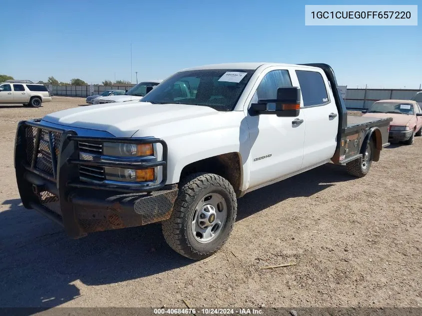 2015 Chevrolet Silverado 2500Hd Wt VIN: 1GC1CUEG0FF657220 Lot: 40684676