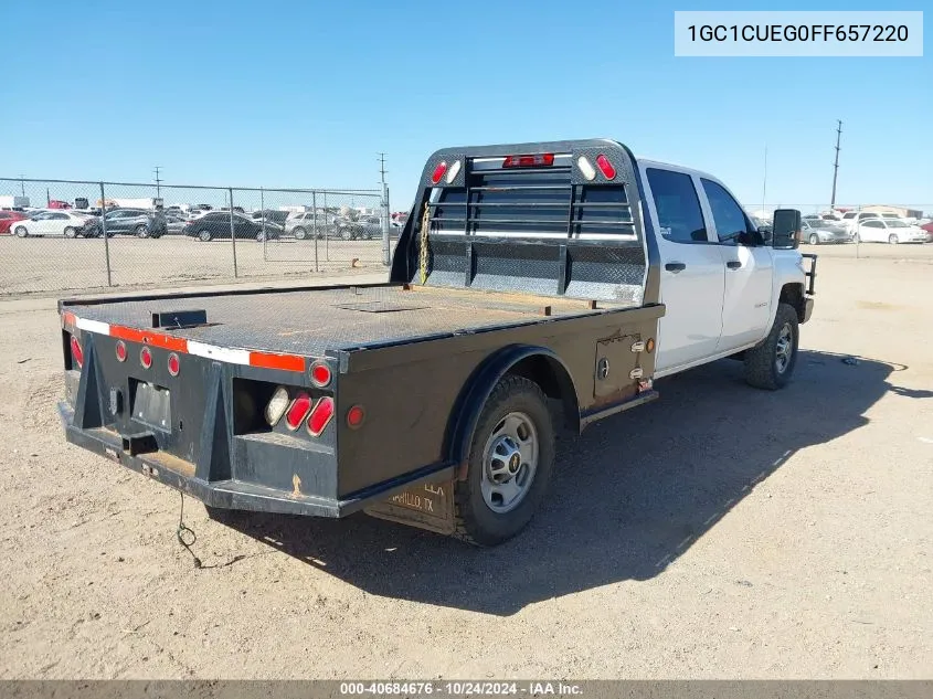 2015 Chevrolet Silverado 2500Hd Wt VIN: 1GC1CUEG0FF657220 Lot: 40684676