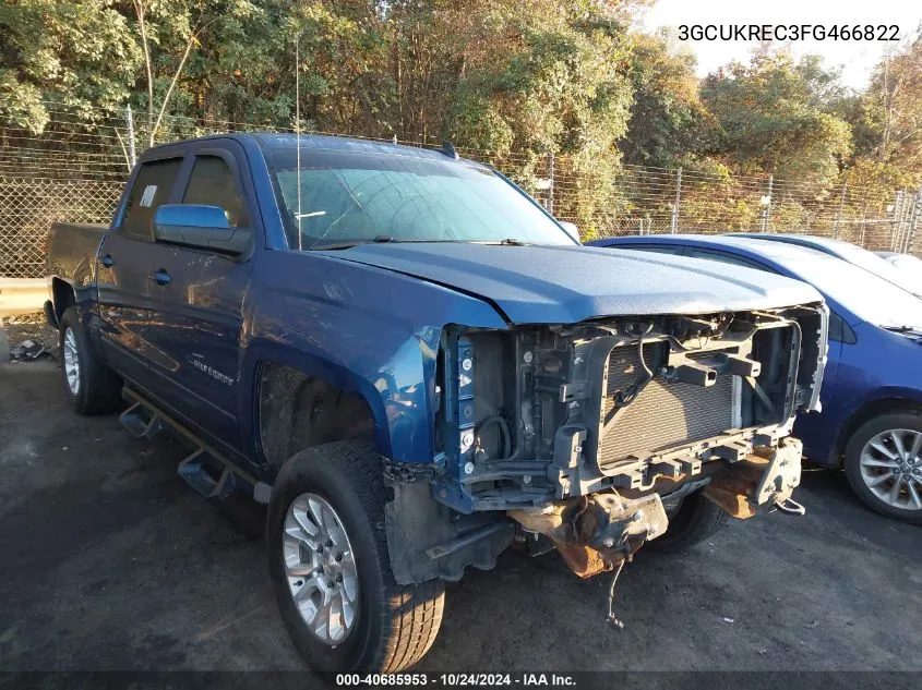 2015 Chevrolet Silverado 1500 1Lt VIN: 3GCUKREC3FG466822 Lot: 40685953