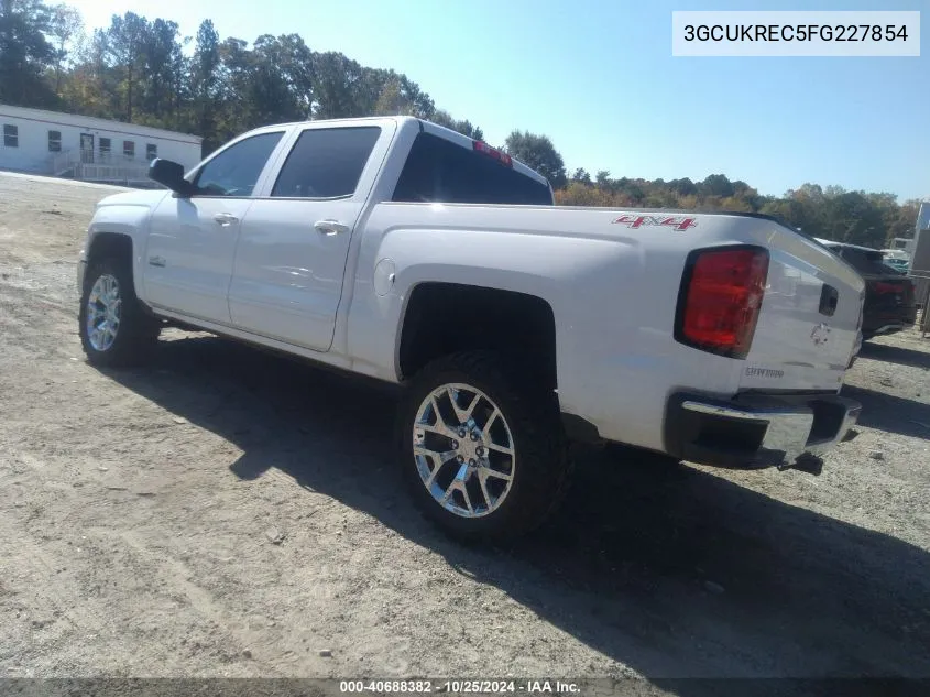 3GCUKREC5FG227854 2015 Chevrolet Silverado 1500 1Lt