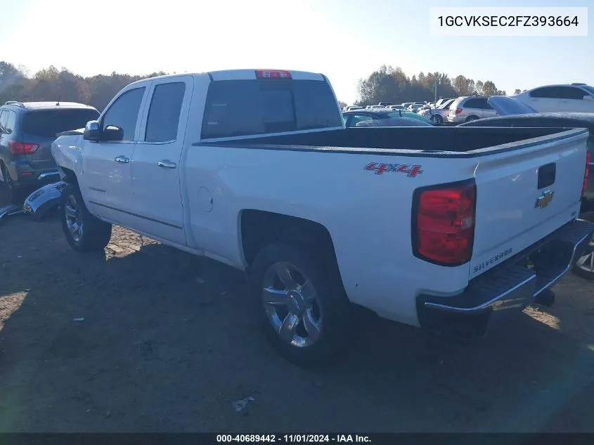 2015 Chevrolet Silverado 1500 1Lz VIN: 1GCVKSEC2FZ393664 Lot: 40689442