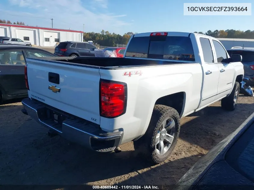 2015 Chevrolet Silverado 1500 1Lz VIN: 1GCVKSEC2FZ393664 Lot: 40689442