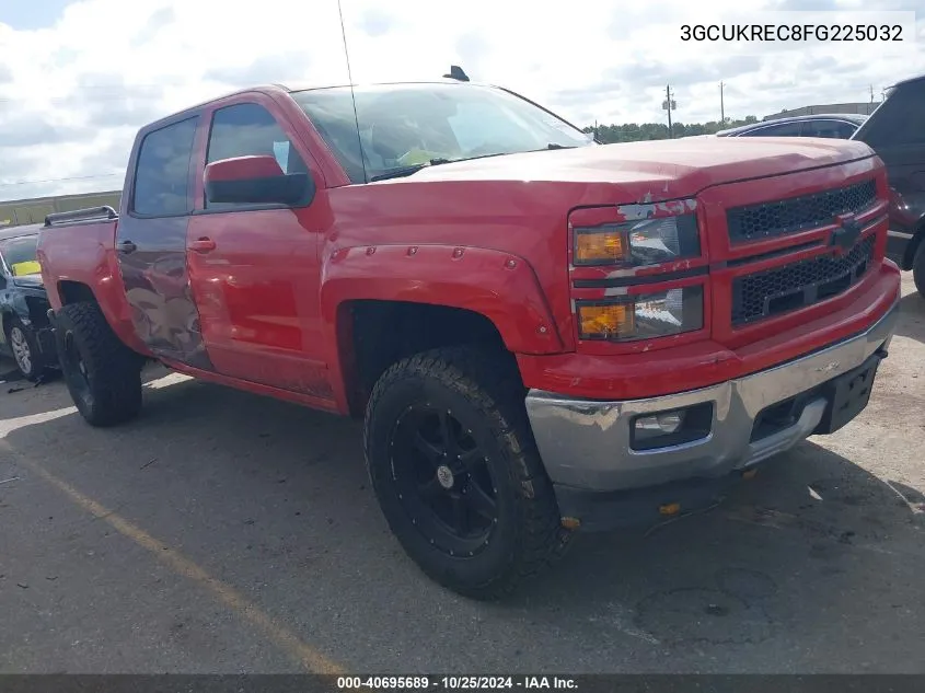 2015 Chevrolet Silverado 1500 2Lt VIN: 3GCUKREC8FG225032 Lot: 40695689