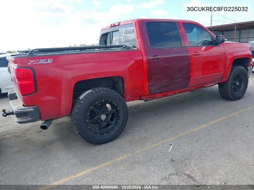 3GCUKREC8FG225032 2015 Chevrolet Silverado 1500 2Lt