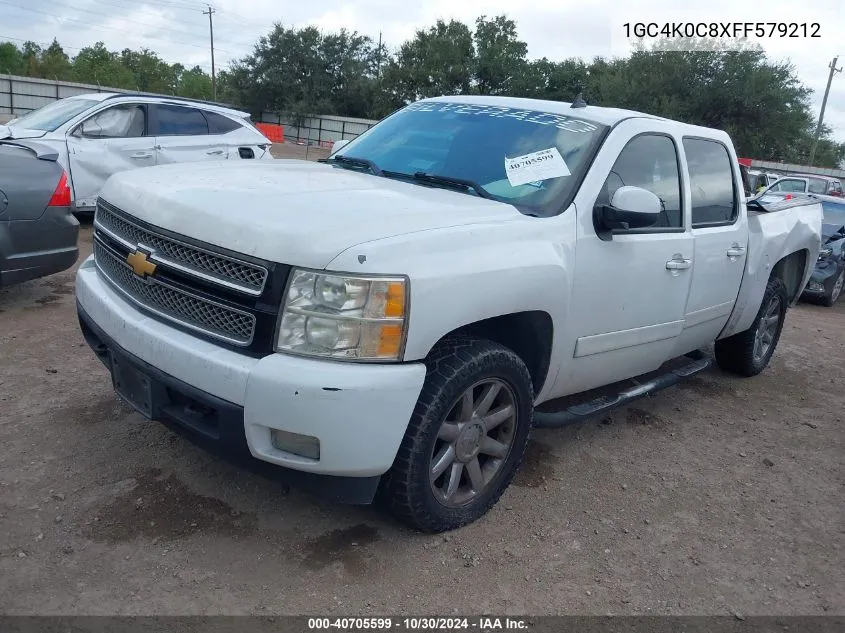 1GC4K0C8XFF579212 2015 Chevrolet Silverado 3500Hd Ltz