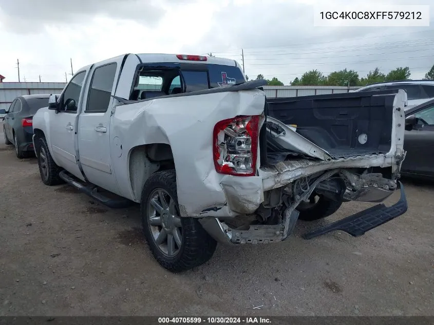 2015 Chevrolet Silverado 3500Hd Ltz VIN: 1GC4K0C8XFF579212 Lot: 40705599