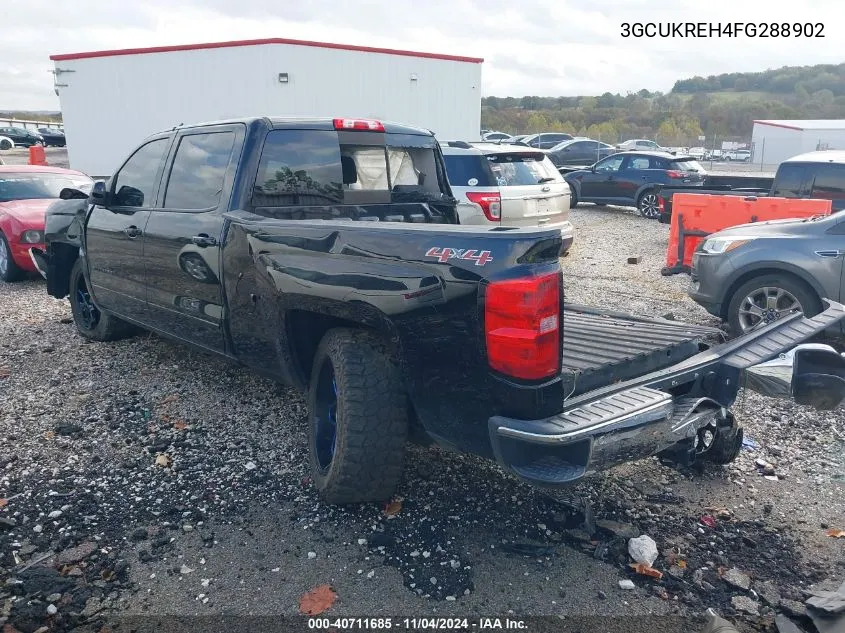 2015 Chevrolet Silverado 1Lt VIN: 3GCUKREH4FG288902 Lot: 40711685