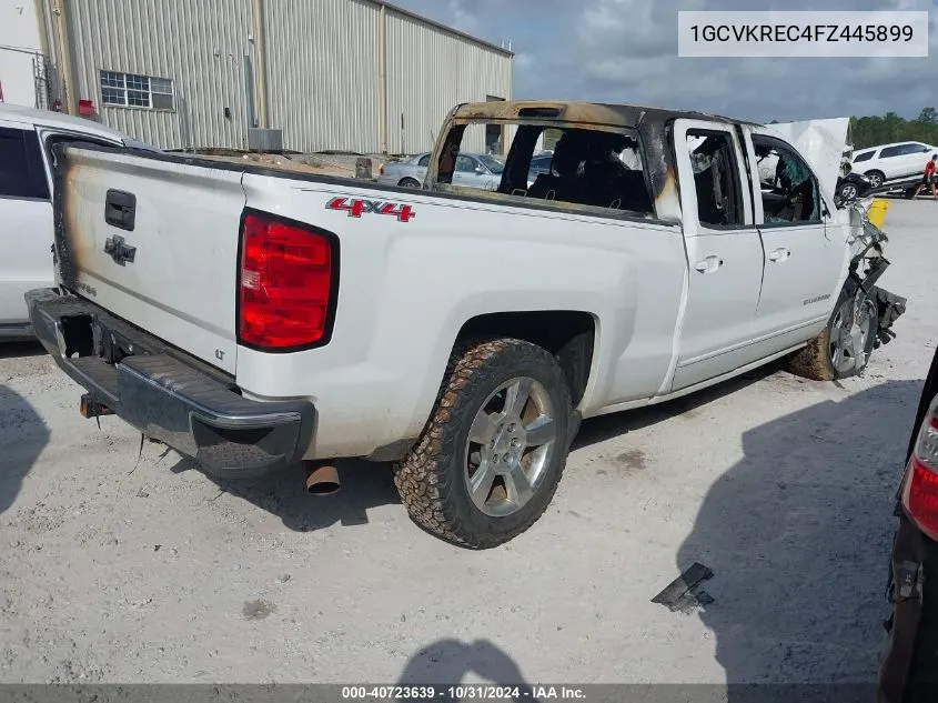 2015 Chevrolet Silverado 1500 1Lt VIN: 1GCVKREC4FZ445899 Lot: 40723639