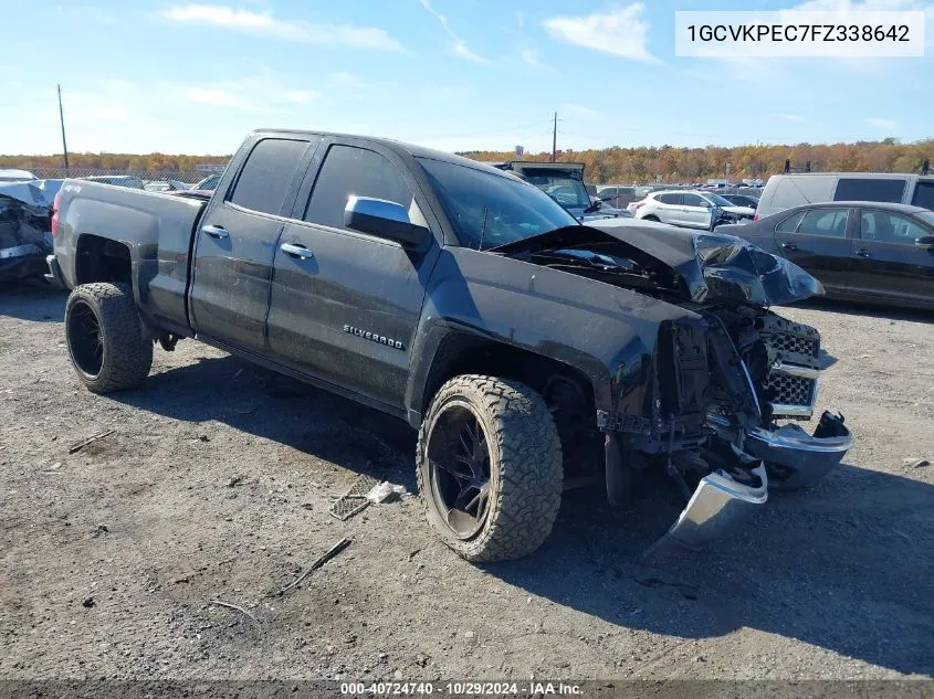 2015 Chevrolet Silverado 1500 Ls VIN: 1GCVKPEC7FZ338642 Lot: 40724740