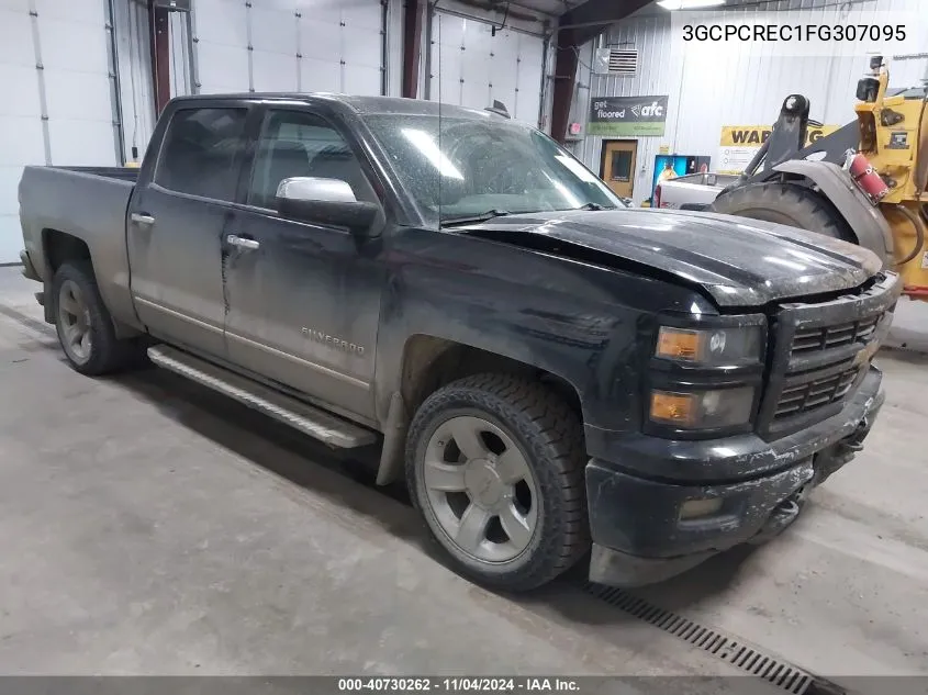 2015 Chevrolet Silverado 1500 1Lt VIN: 3GCPCREC1FG307095 Lot: 40730262