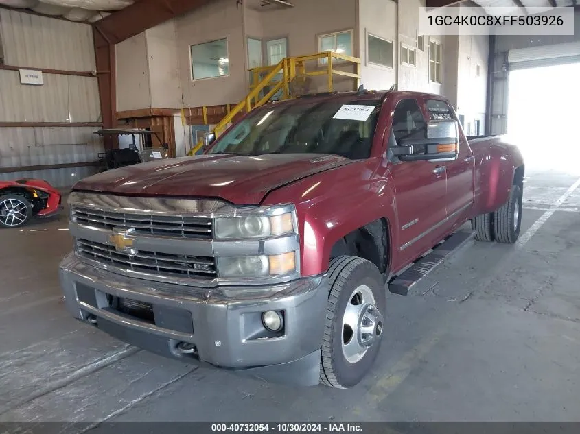 1GC4K0C8XFF503926 2015 Chevrolet Silverado 3500Hd Ltz